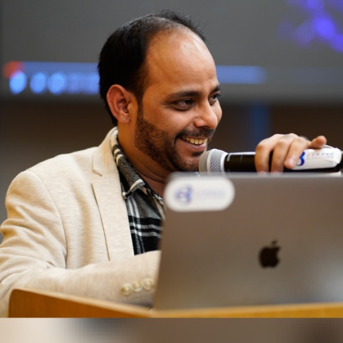 Portrait of Vinod Kumar